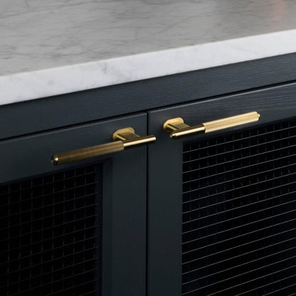 Buster + Punch L-Bar Handle, Brass