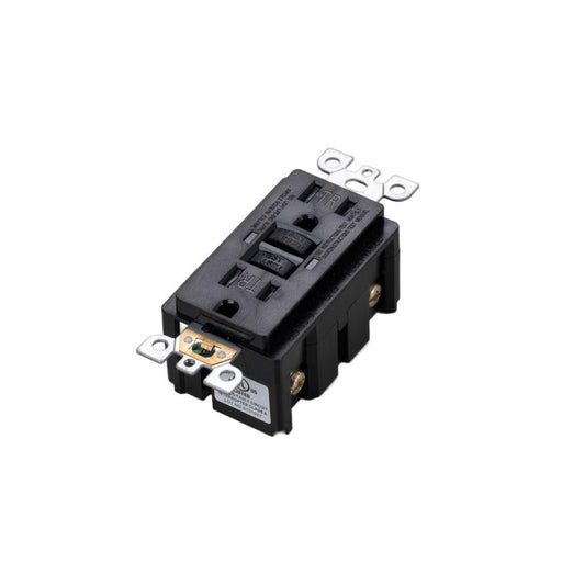 Buster + Punch Buster + Punch Outlet Module, Duplex GFCI Black