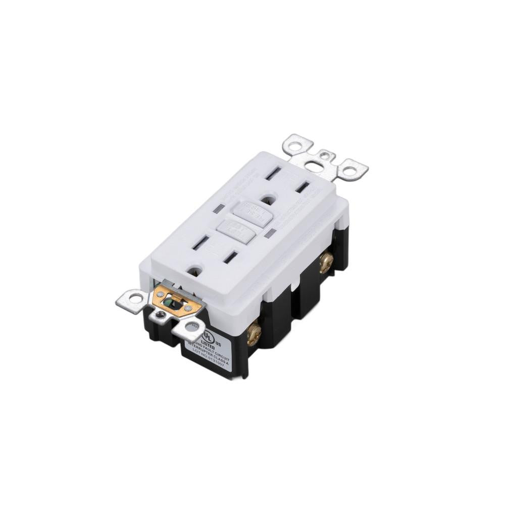 Buster + Punch Buster + Punch Outlet Module, Duplex GFCI White