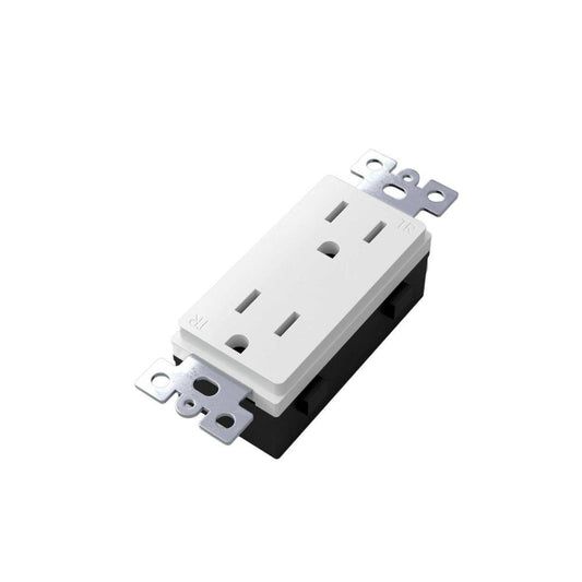 Buster + Punch Buster + Punch Outlet Module, Duplex White