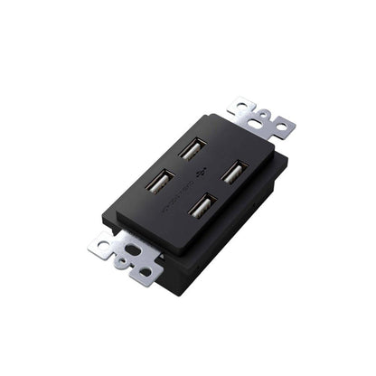 Buster + Punch Buster + Punch Outlet Module, USB Black