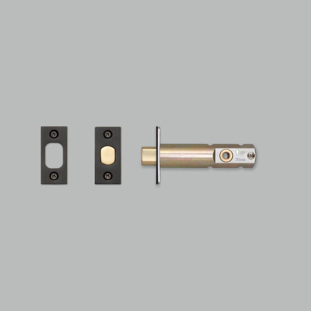 Buster + Punch Privacy Bolt, Thumbturn Lock, Gun Metal  - 2-3/4"