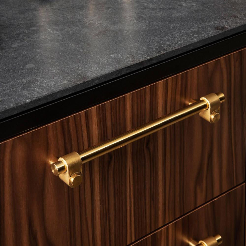 Buster + Punch Pull Bar, Cast, Brass, Large
