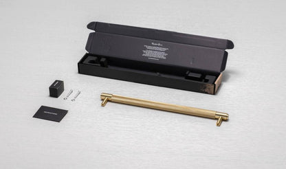 Buster + Punch Pull Bar, Cross, Large, Brass