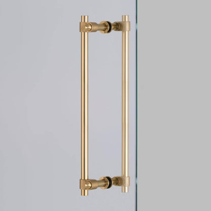 Buster + Punch Pull Bar, Double-Sided, Cast, Brass, Large