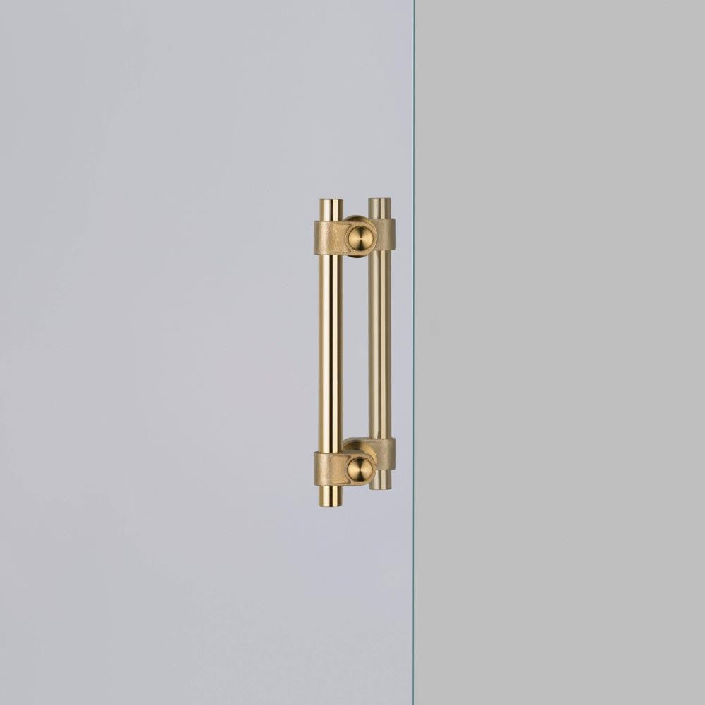 Buster + Punch Pull Bar, Double-Sided, Cast, Brass, Small