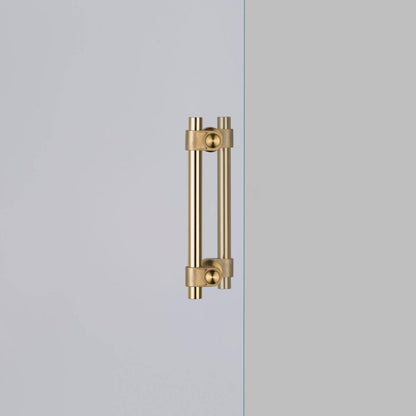 Buster + Punch Pull Bar, Double-Sided, Cast, Brass, Small