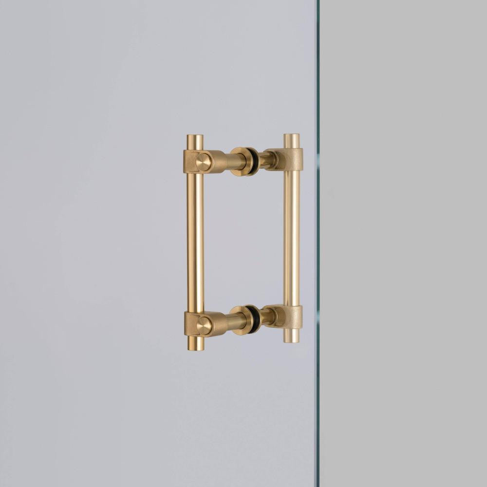 Buster + Punch Pull Bar, Double-Sided, Cast, Brass, Small