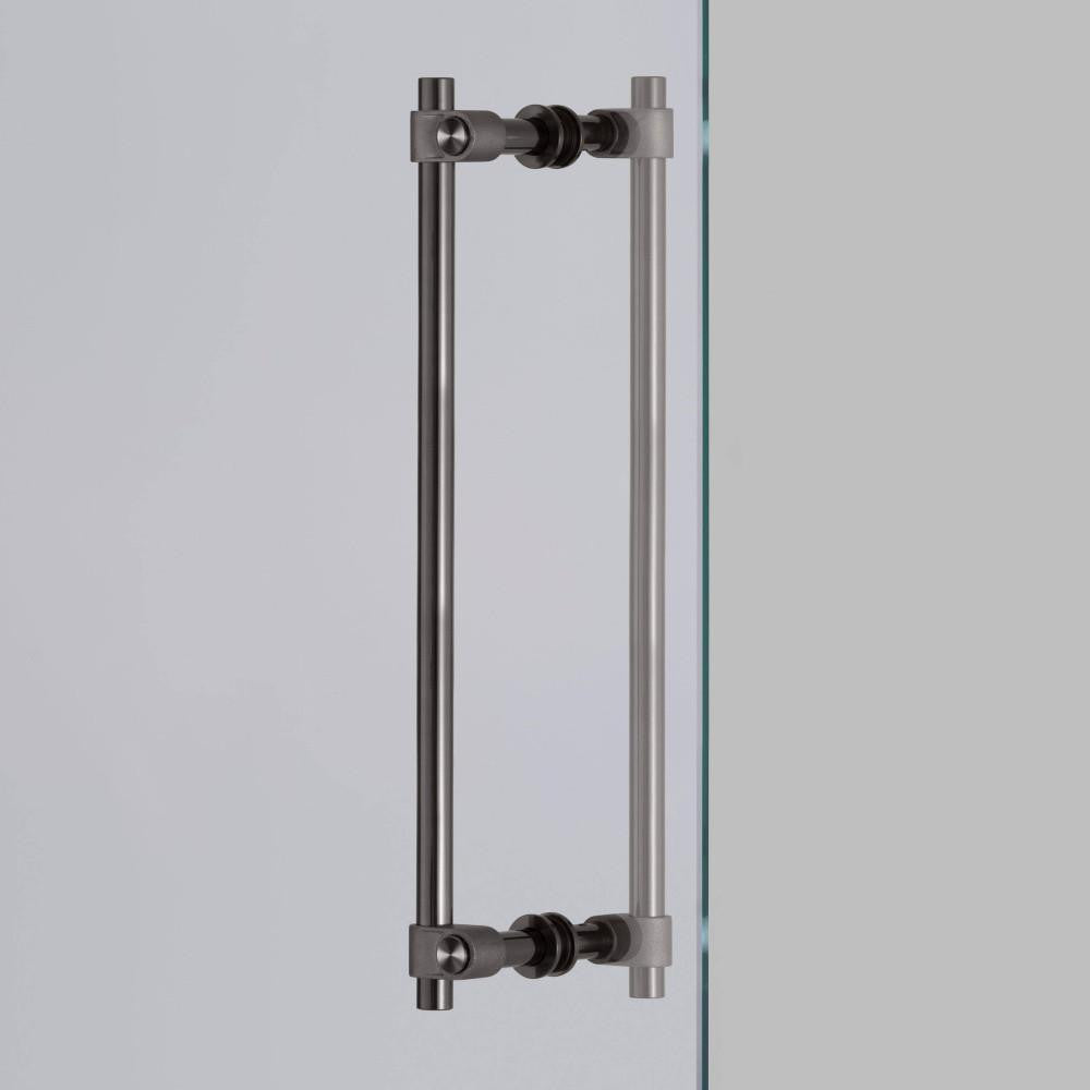 Buster + Punch Pull Bar, Double-Sided, Cast, Gun Metal, Large
