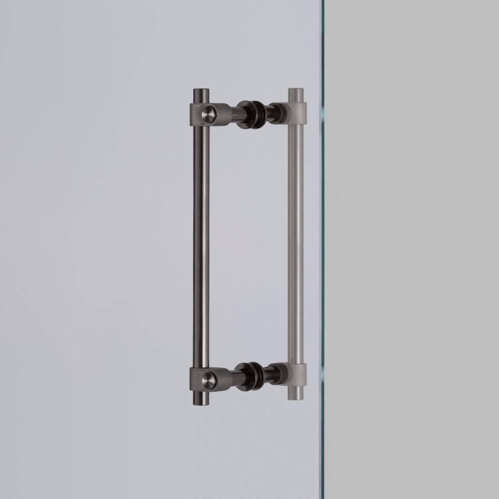 Buster + Punch Pull Bar, Double-Sided, Cast, Gun Metal, Medium