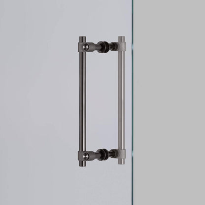 Buster + Punch Pull Bar, Double-Sided, Cast, Gun Metal, Medium