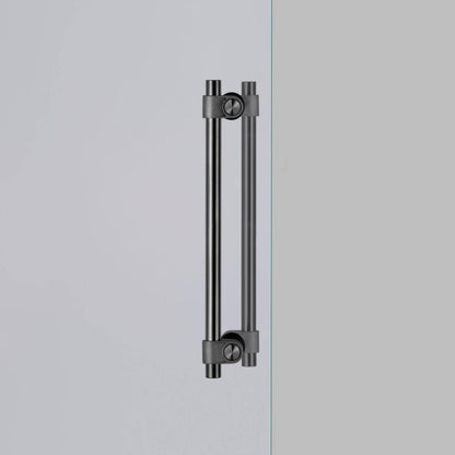 Buster + Punch Pull Bar, Double-Sided, Cast, Gun Metal, Medium