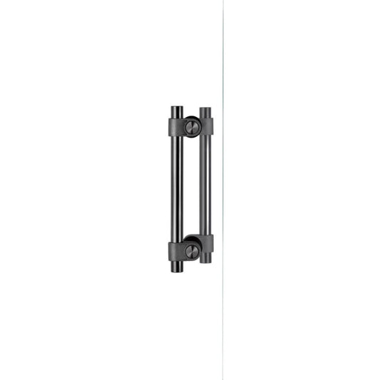 Buster + Punch Cast Pull Bar, Double-Sided Gun Metal