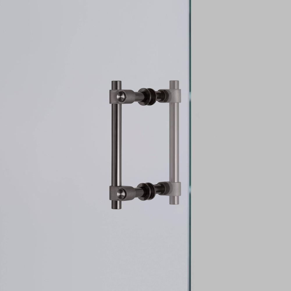 Buster + Punch Pull Bar, Double-Sided, Cast, Gun Metal, Small