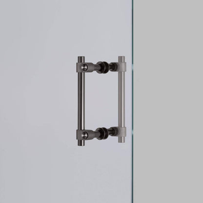 Buster + Punch Pull Bar, Double-Sided, Cast, Gun Metal, Small