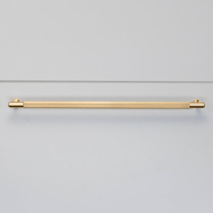 Buster + Punch Pull Bar, Linear, Large, Brass