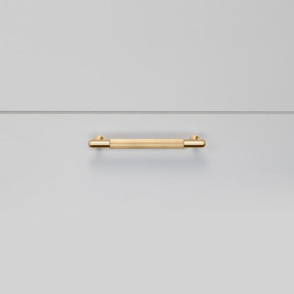 Buster + Punch Pull Bar, Linear, Small, Brass