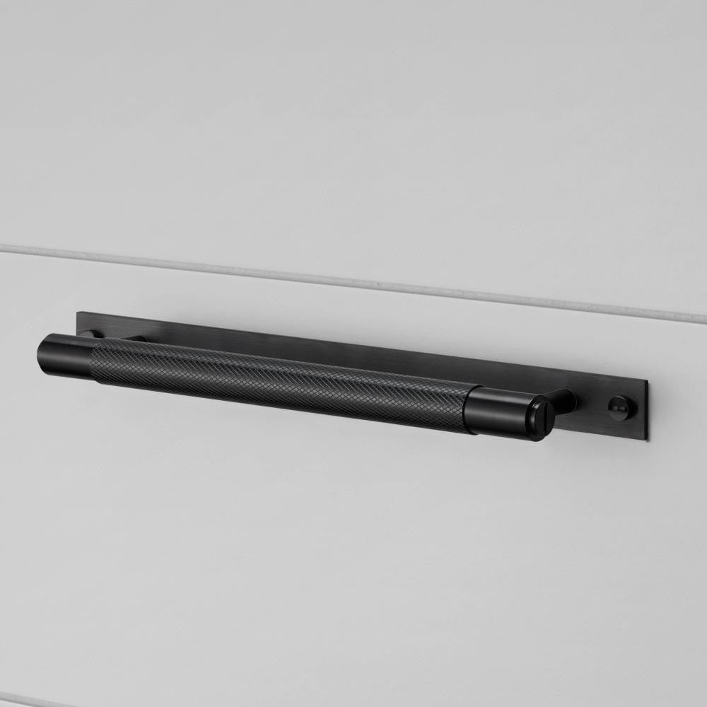 Buster + Punch Pull Bar, Plate, Cross, Small, Black