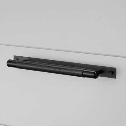 Buster + Punch Pull Bar, Plate, Cross, Small, Black