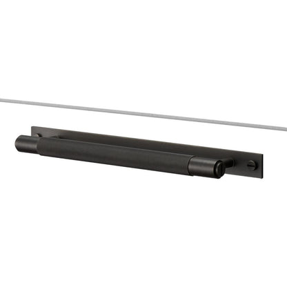 Buster + Punch Buster + Punch Pull Bar, Plate, Cross, Small, (Smoked/Bronze) Bronze