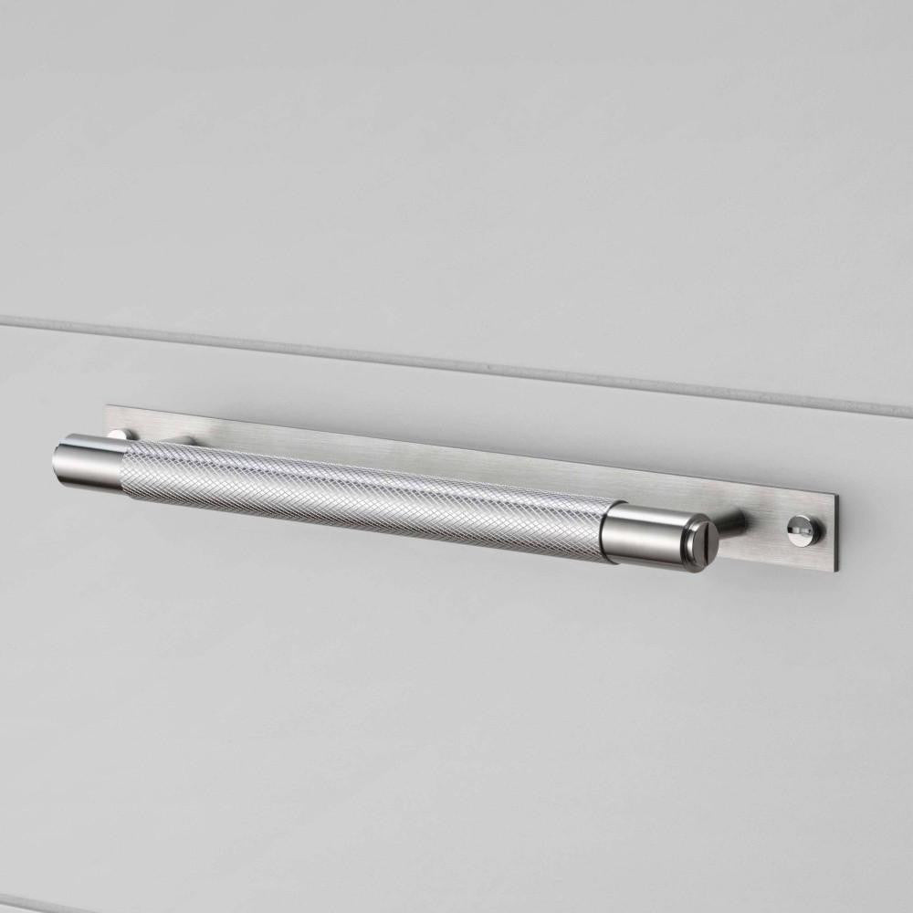 Buster + Punch Pull Bar, Plate, Cross, Small, Steel