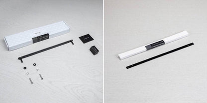 Buster + Punch Pull Bar, Plate, Linear, Large, Black