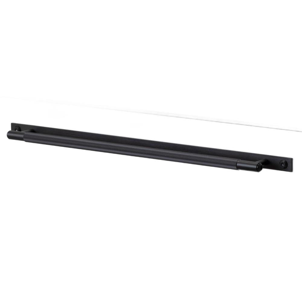Buster + Punch Linear Pull Bar Plate, Large Black