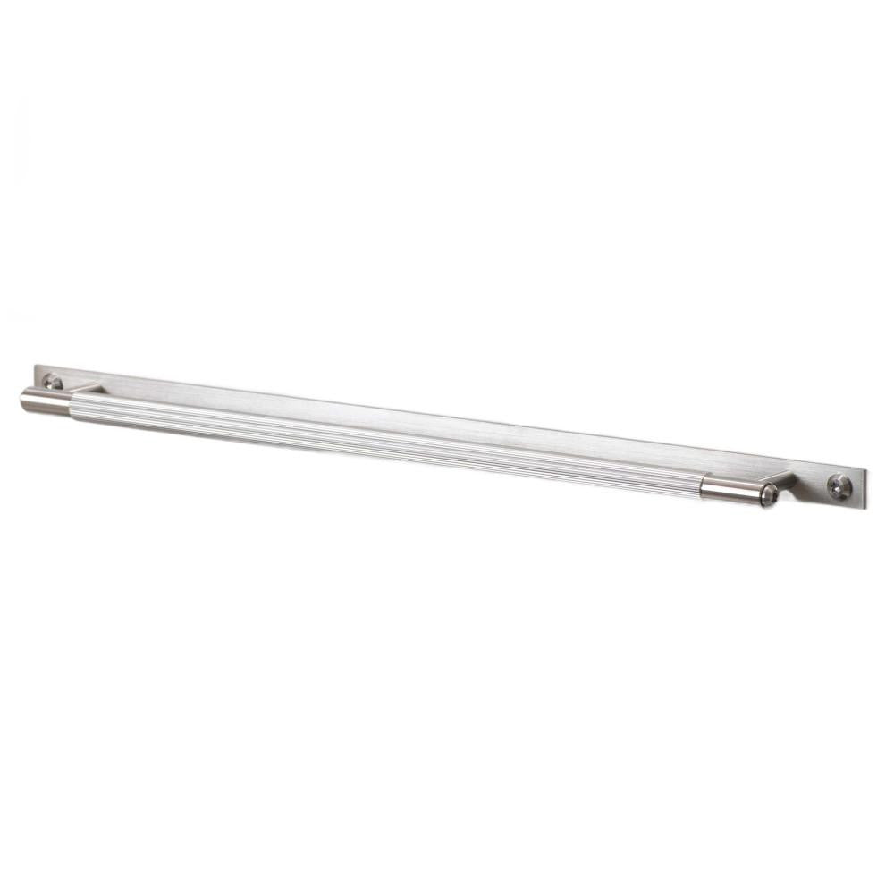 Buster + Punch Linear Pull Bar Plate, Large Steel