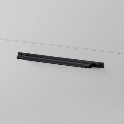 Buster + Punch Pull Bar, Plate, Linear, Medium, Black
