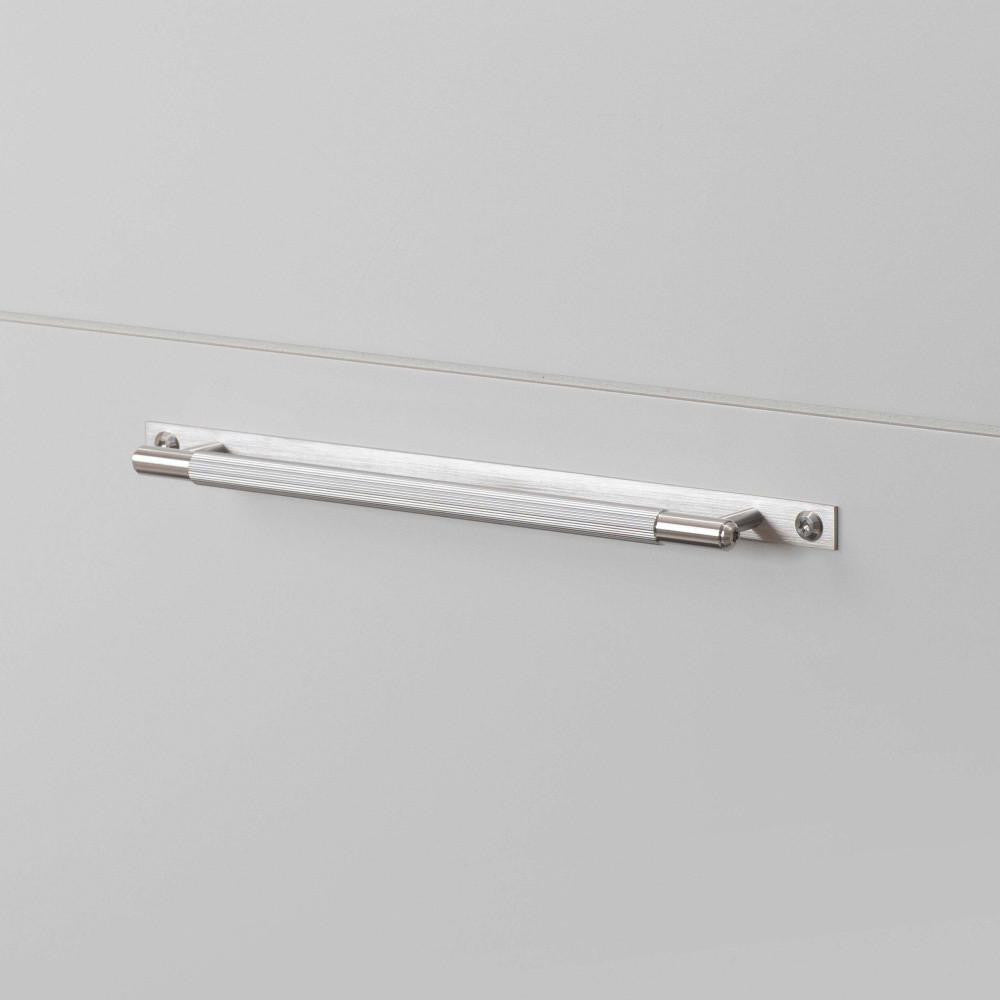 Buster + Punch Pull Bar, Plate, Linear, Medium, Steel