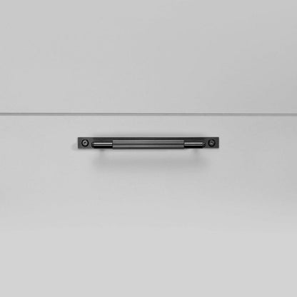 Buster + Punch Pull Bar, Plate, Linear, Small, Black