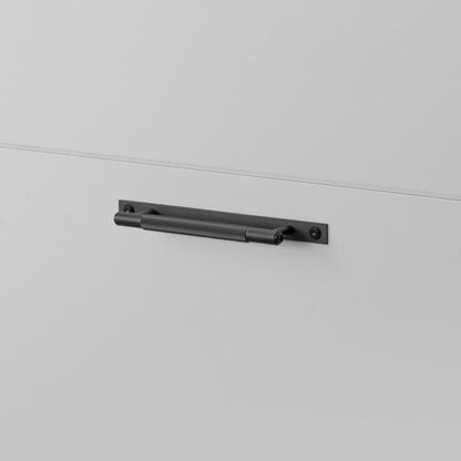 Buster + Punch Pull Bar, Plate, Linear, Small, Black