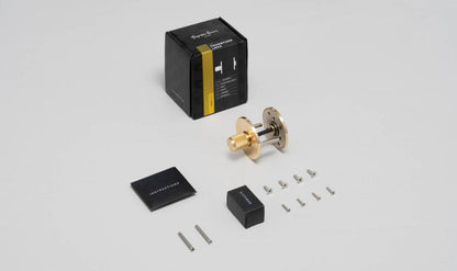 Buster + Punch Thumbturn Lock, Cross, Brass
