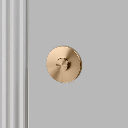 Buster + Punch Thumbturn Lock, Cross, Brass