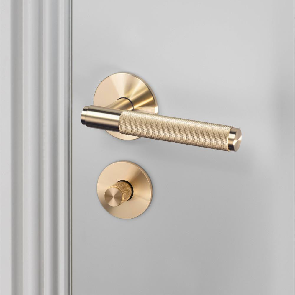 Buster + Punch Thumbturn Lock, Cross, Brass