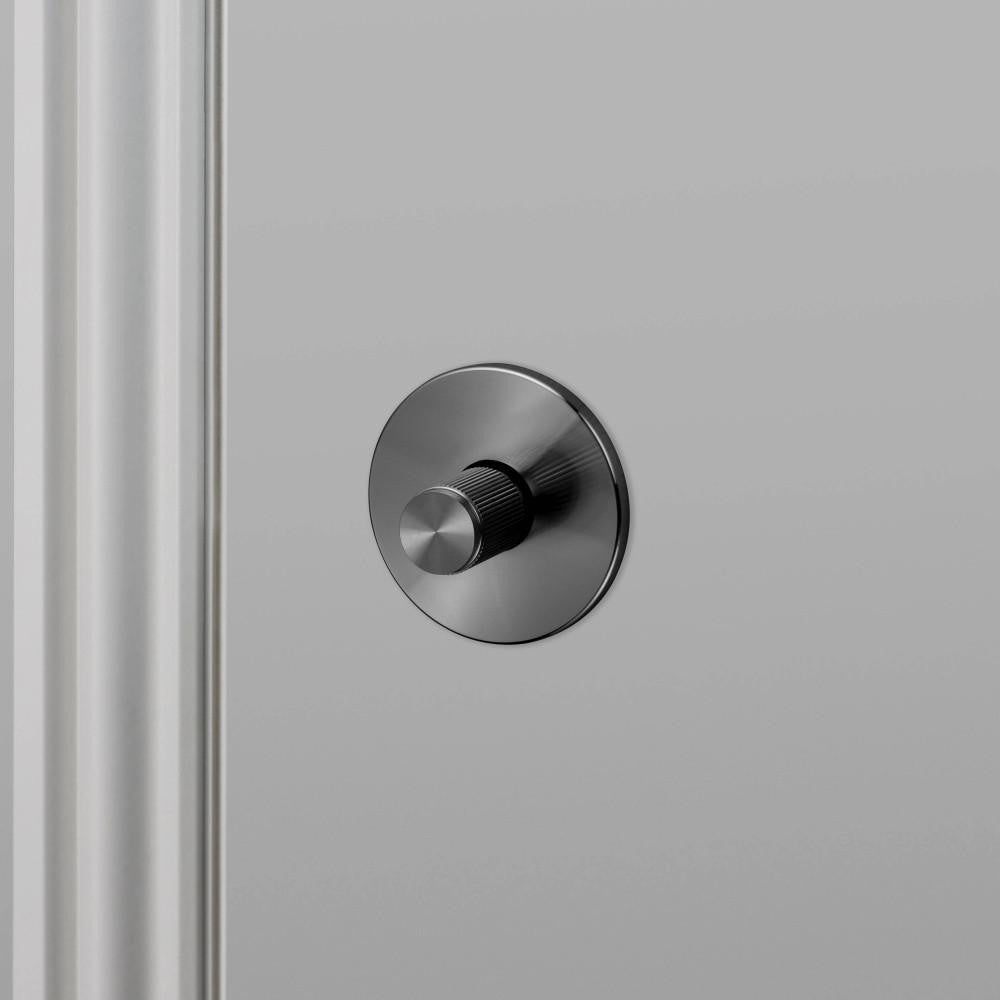 Buster + Punch Thumbturn Lock, Linear, Gun Metal