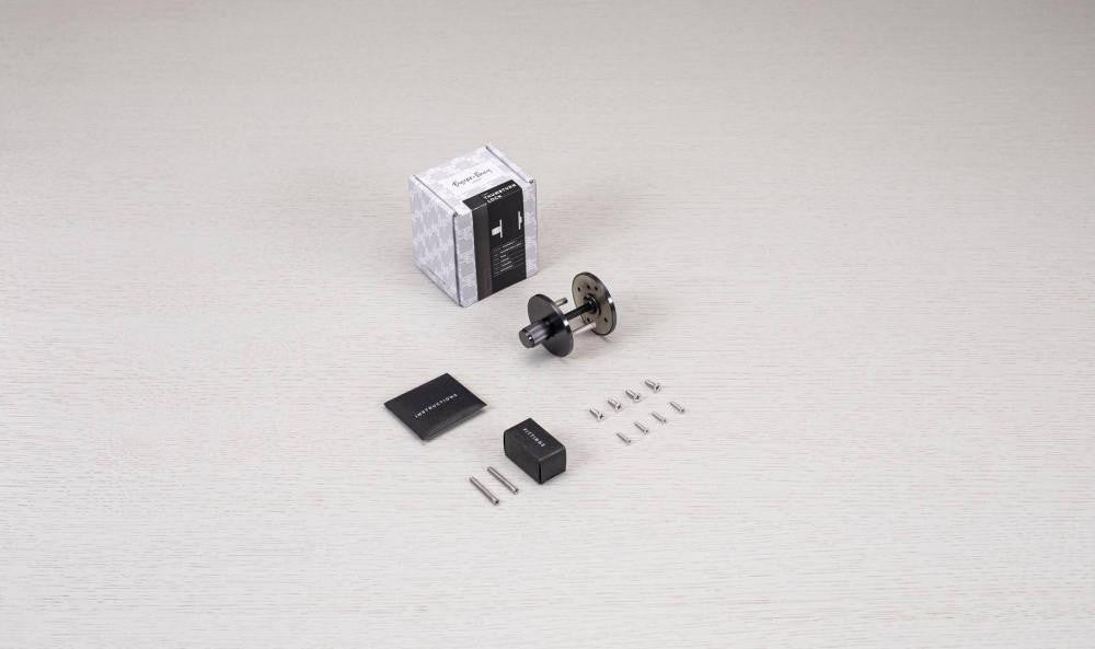 Buster + Punch Thumbturn Lock, Linear, Gun Metal