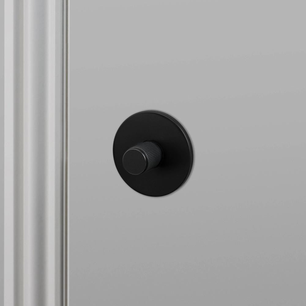 Buster + Punch Thumbturn Lock, Linear, Welders Black