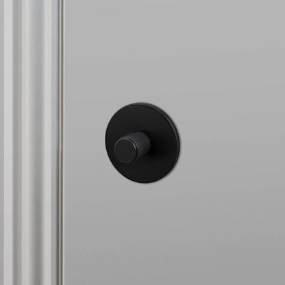 Buster + Punch Thumbturn Lock, Linear, Welders Black