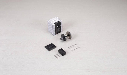 Buster + Punch Thumbturn Lock, Linear, Welders Black