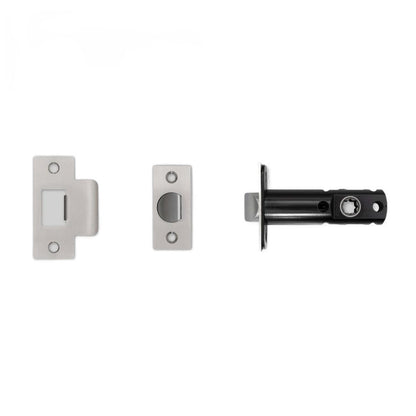 Buster + Punch Tubular Latch for Door Handle, Passage Steel