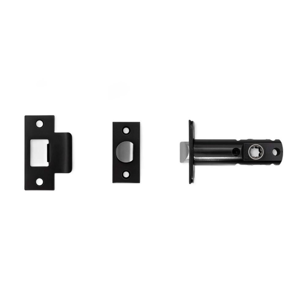 Buster + Punch Tubular Latch for Door Knob, Passage Black
