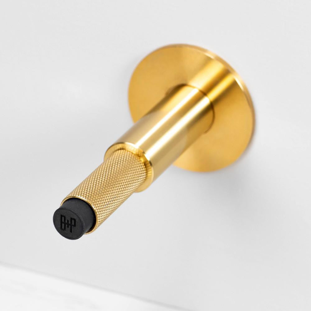 Buster + Punch Wall Mounted Door Stop, Brass