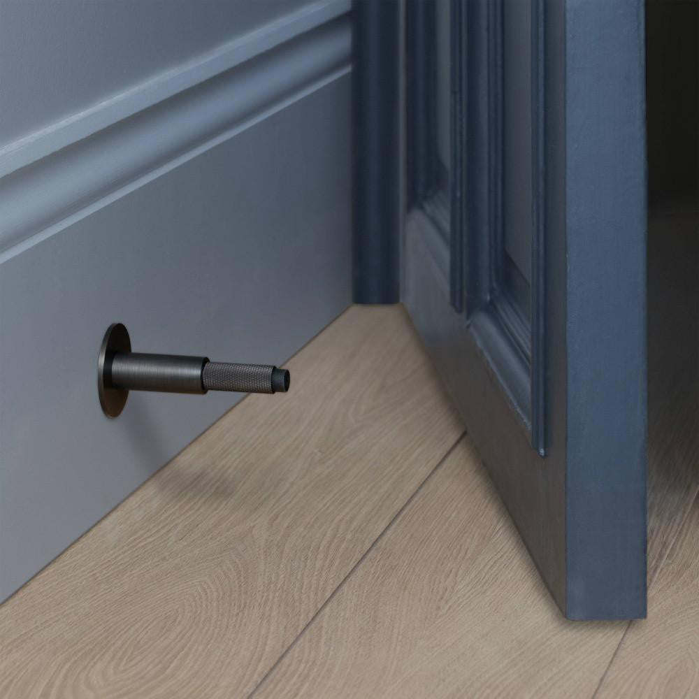 Buster + Punch Wall Mounted Door Stop, Smoked Bronze