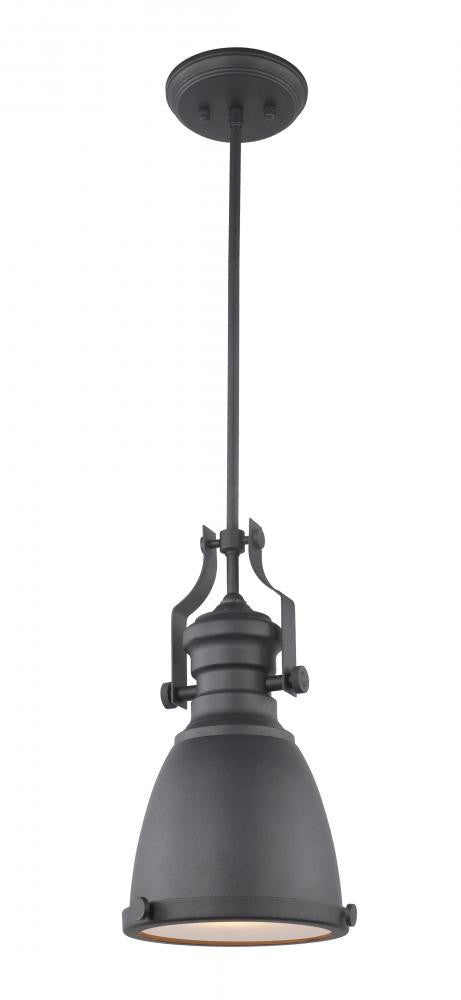 Matteo Lighting Cresswell Mini Pendant Matte Black