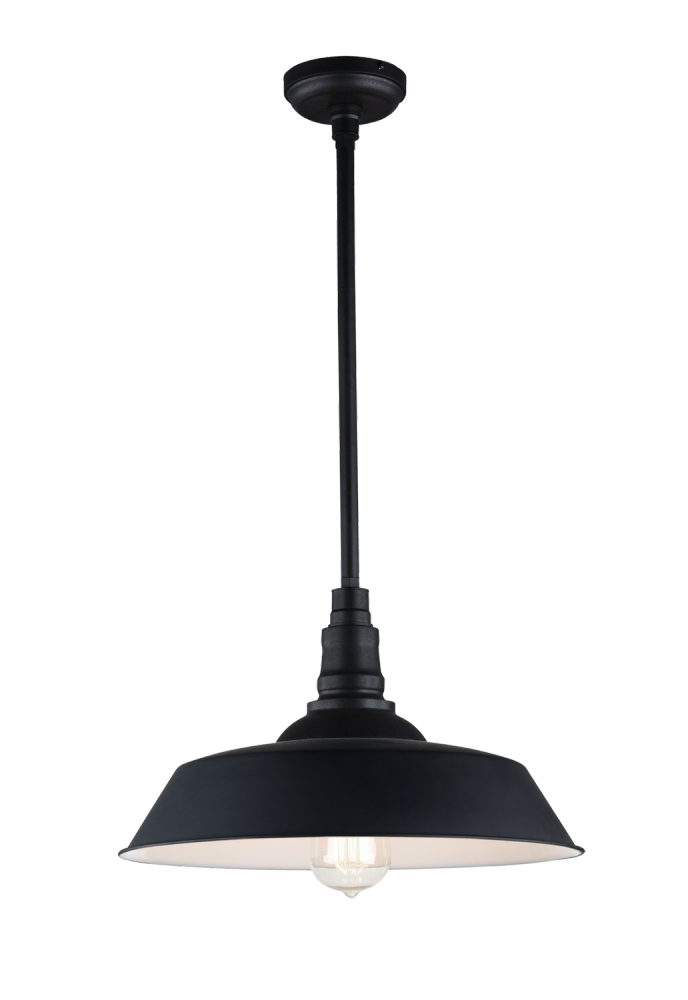 Matteo Lighting Scacchi 18-in Pendant Dark Gray