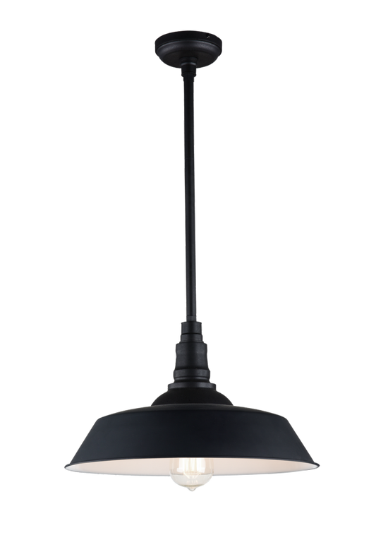 Matteo Lighting Scacchi 18-in Pendant Dark Gray