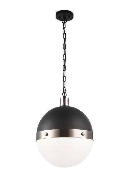 Matteo Lighting Torino 3-Light Pendant Brushed Nickel