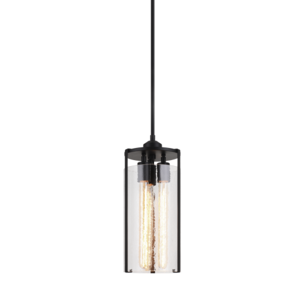 Matteo Lighting Bayou 3-Light Mini Pendant Black