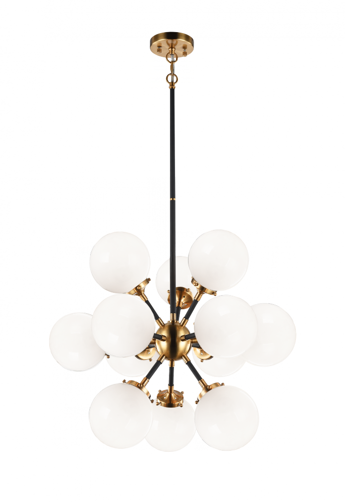 Matteo Lighting Soleil 12-Light Chandelier 